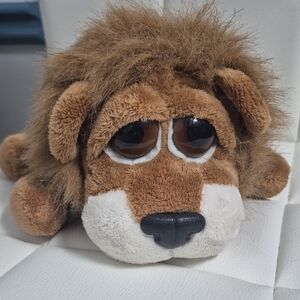 Carter's Plush Lion Dog Toy - Brown and White